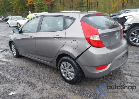 2017 Hyundai Accent Se z USA, uszkodzony, nr VIN KMHCT5AEXHU357715